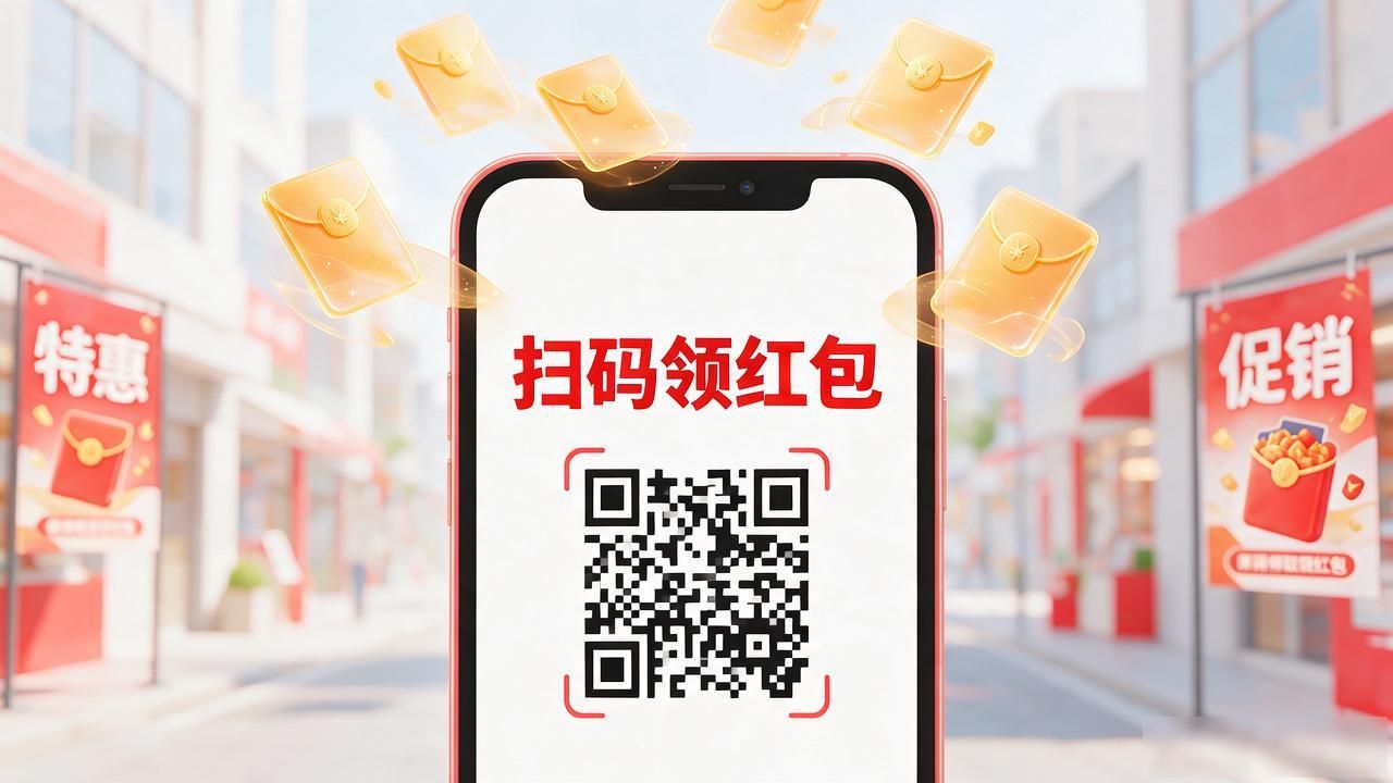 扫码领红包系统_扫码领红包的码在哪找_扫码领红包页面设计