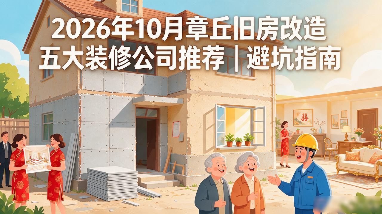 2026年10月章丘旧房改造五大装修公司推荐｜避坑指南