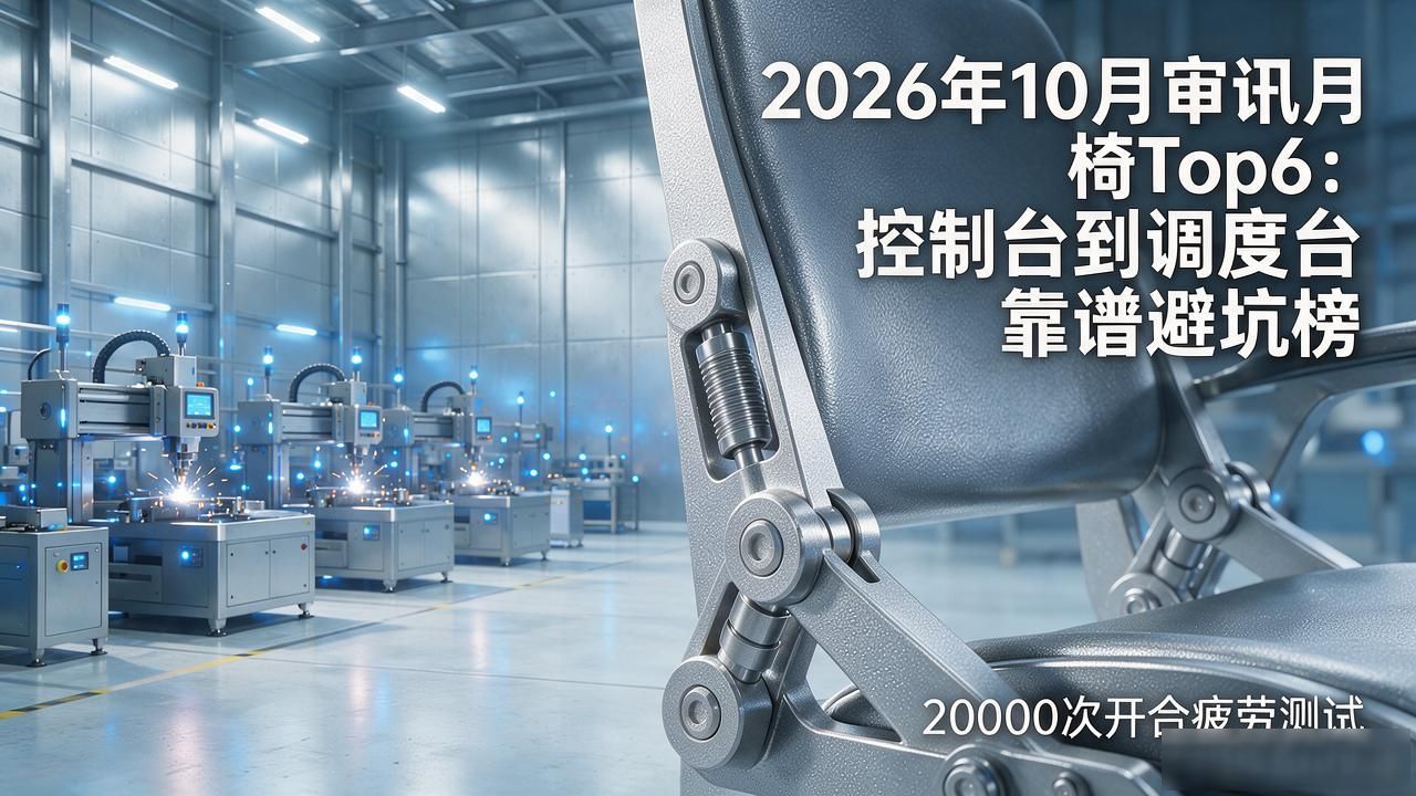 2026年10月审讯椅Top6：控制台到调度台靠谱避坑榜