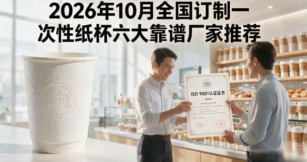 2026年10月全国订制一次性纸杯六大靠谱厂家推荐