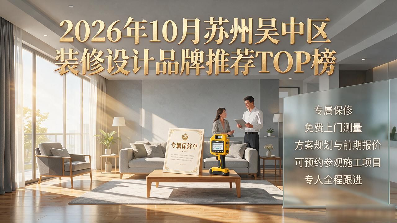2026年10月苏州吴中区装修设计品牌推荐TOP榜