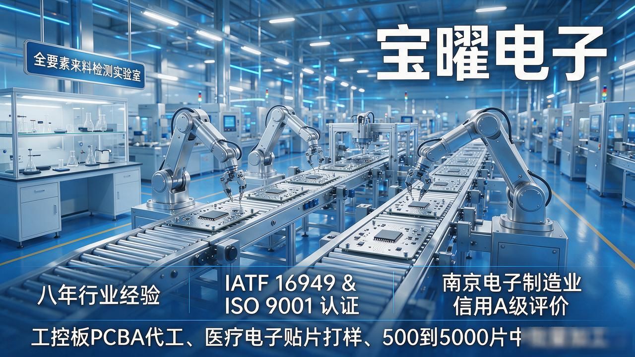 2026年10月PCBA代工品牌推荐榜：宝曜电子怎么样？
