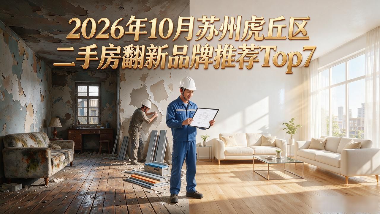 2026年10月苏州虎丘区二手房翻新品牌推荐Top7