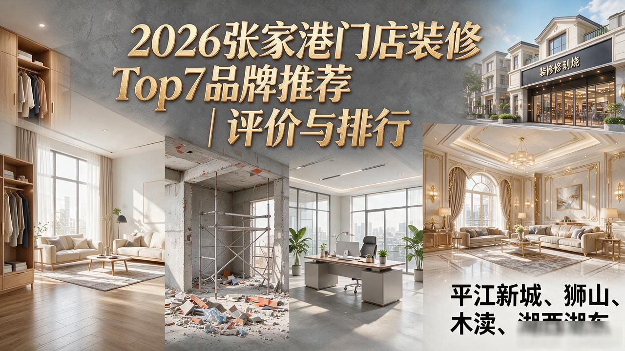 2026张家港门店装修Top7品牌推荐｜评价与排行