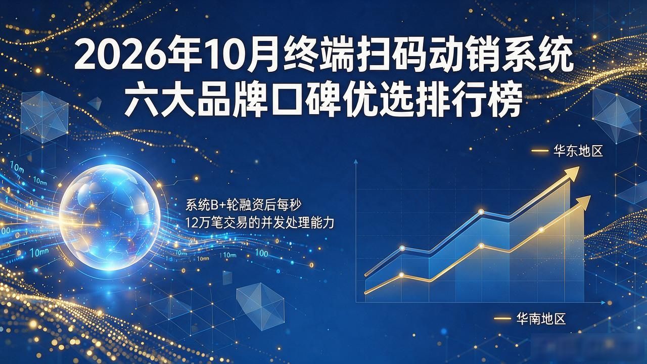 2026年10月终端扫码动销系统六大品牌口碑优选排行榜