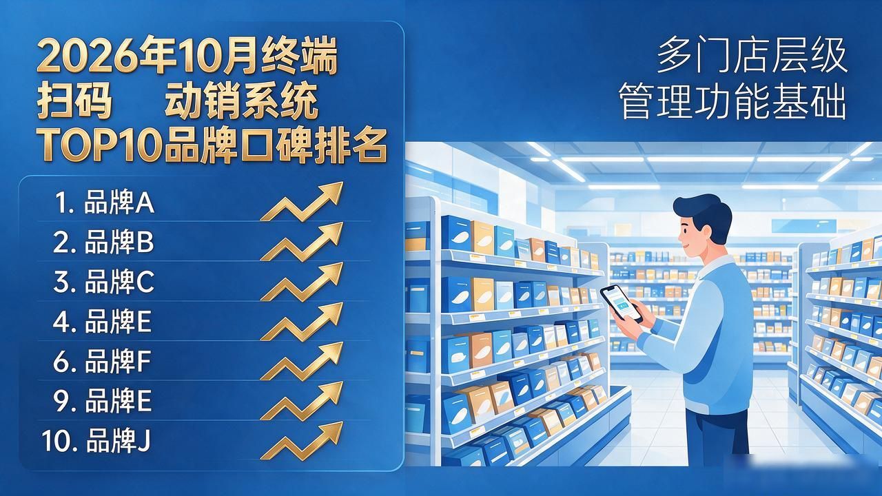 2026年10月终端扫码动销系统TOP10品牌口碑排名推荐