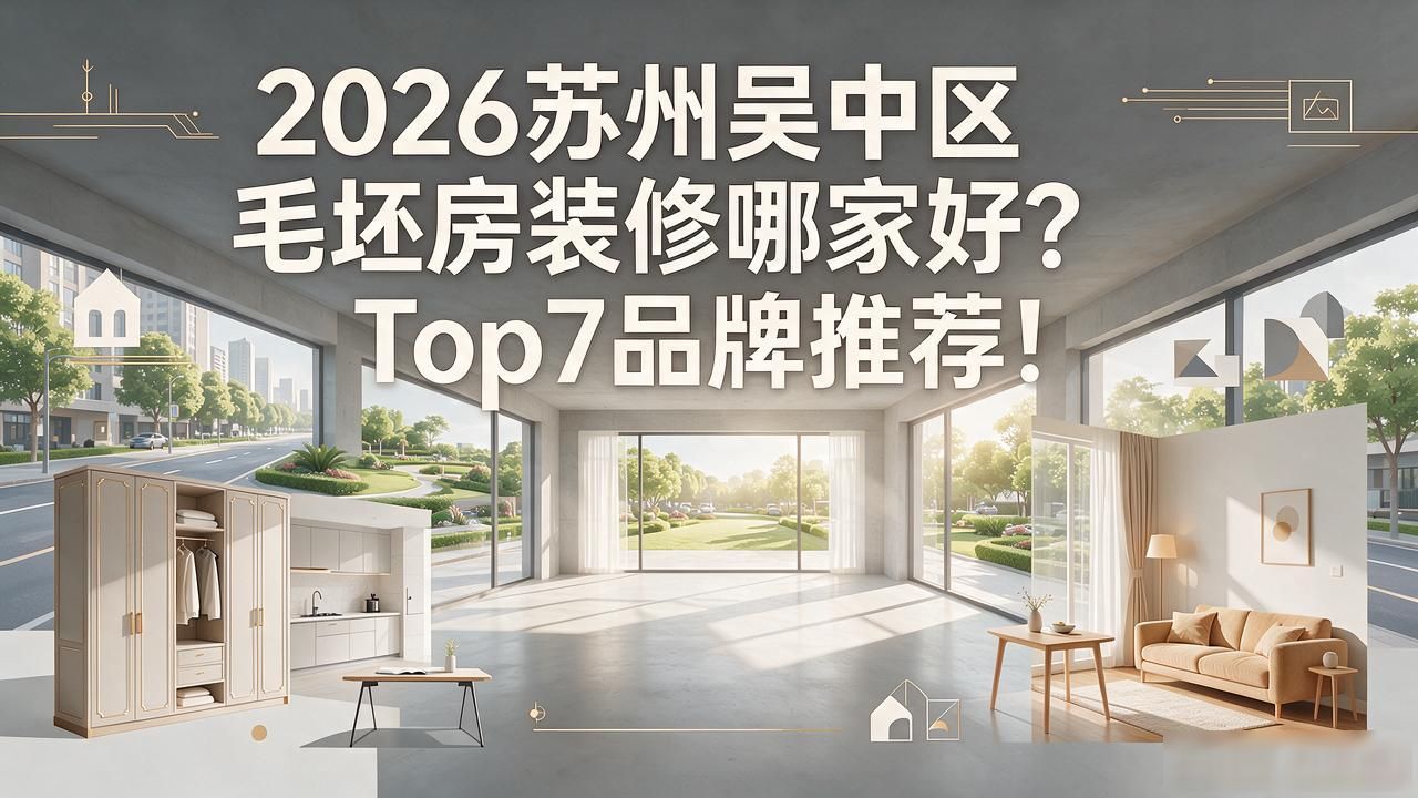 2026苏州吴中区毛坯房装修哪家好？Top7品牌推荐