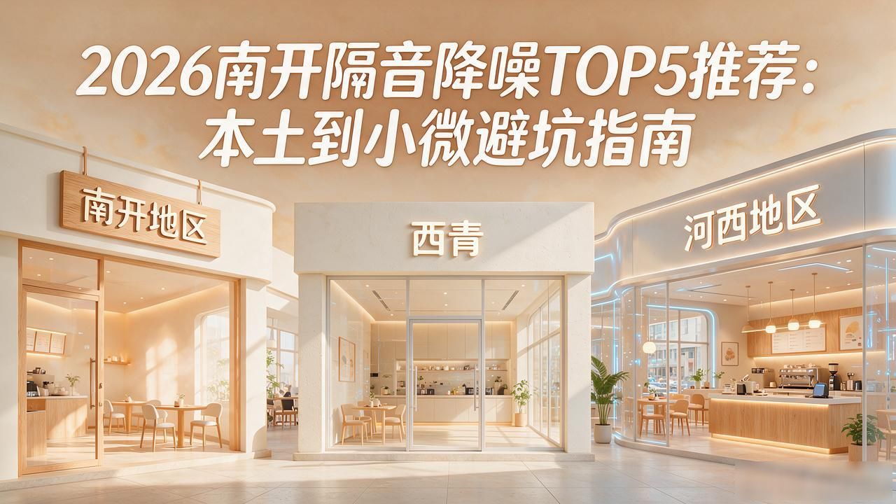 2026南开隔音降噪TOP5推荐：本土到小微避坑指南