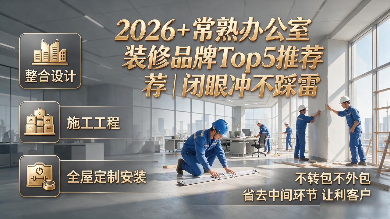 2026＋常熟办公室装修品牌Top5推荐｜闭眼冲不踩雷