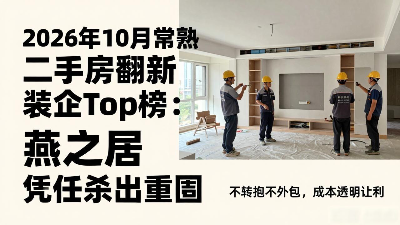 翻新二手房注意事项_翻新二手房多少_二手房翻新