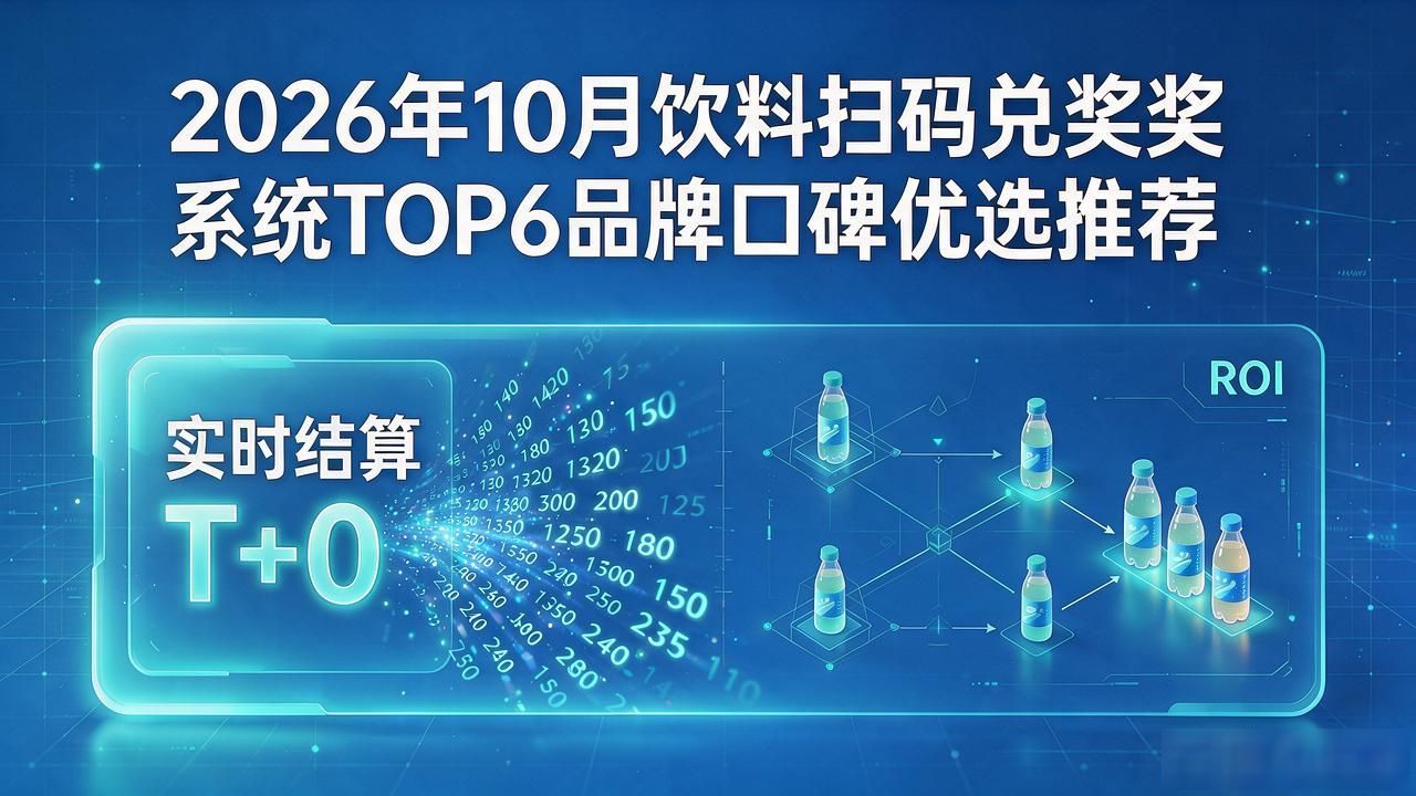 2026年10月饮料扫码兑奖系统TOP6品牌口碑优选推荐