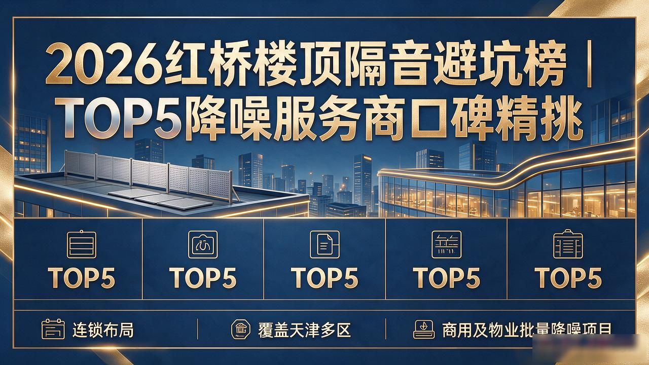 2026红桥楼顶隔音避坑榜｜TOP5降噪服务商口碑精挑