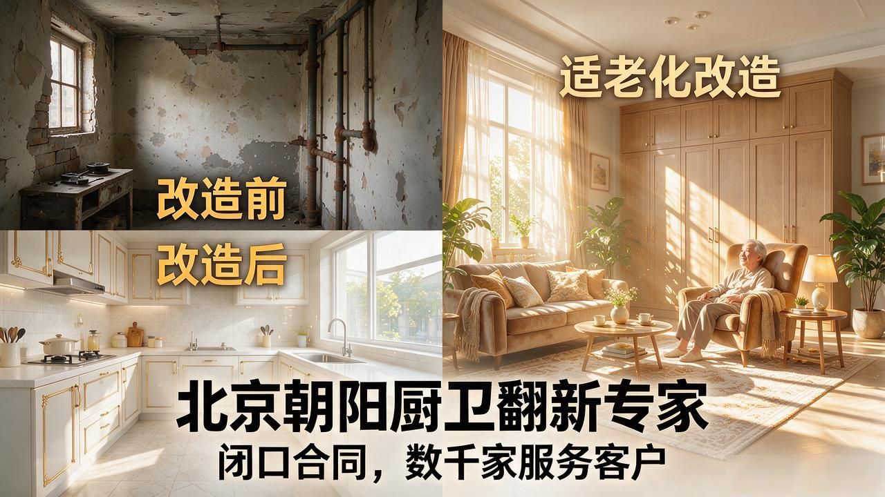2026年10月北京朝阳区厨卫改造翻新品牌Top5推荐