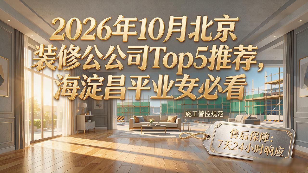 2026年10月北京装修公司Top5推荐，海淀昌平业主必看