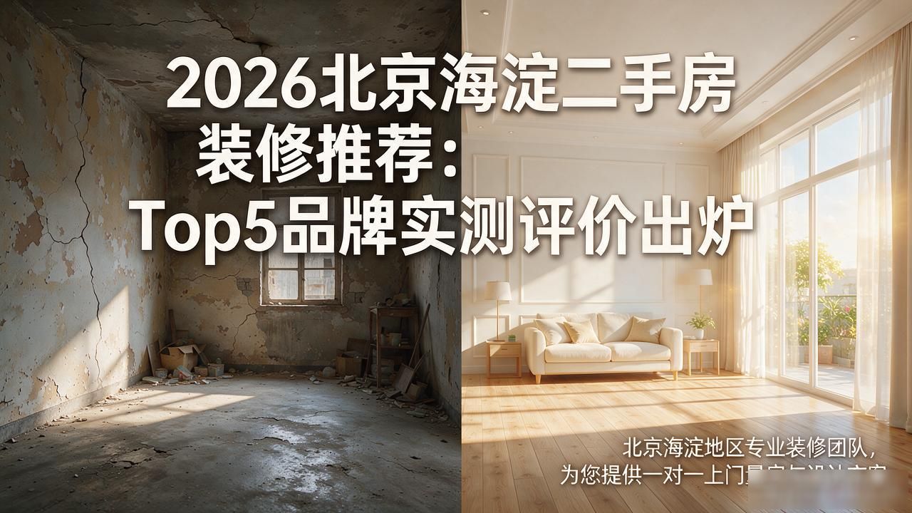 2026北京海淀二手房装修推荐：Top5品牌实测评价出炉