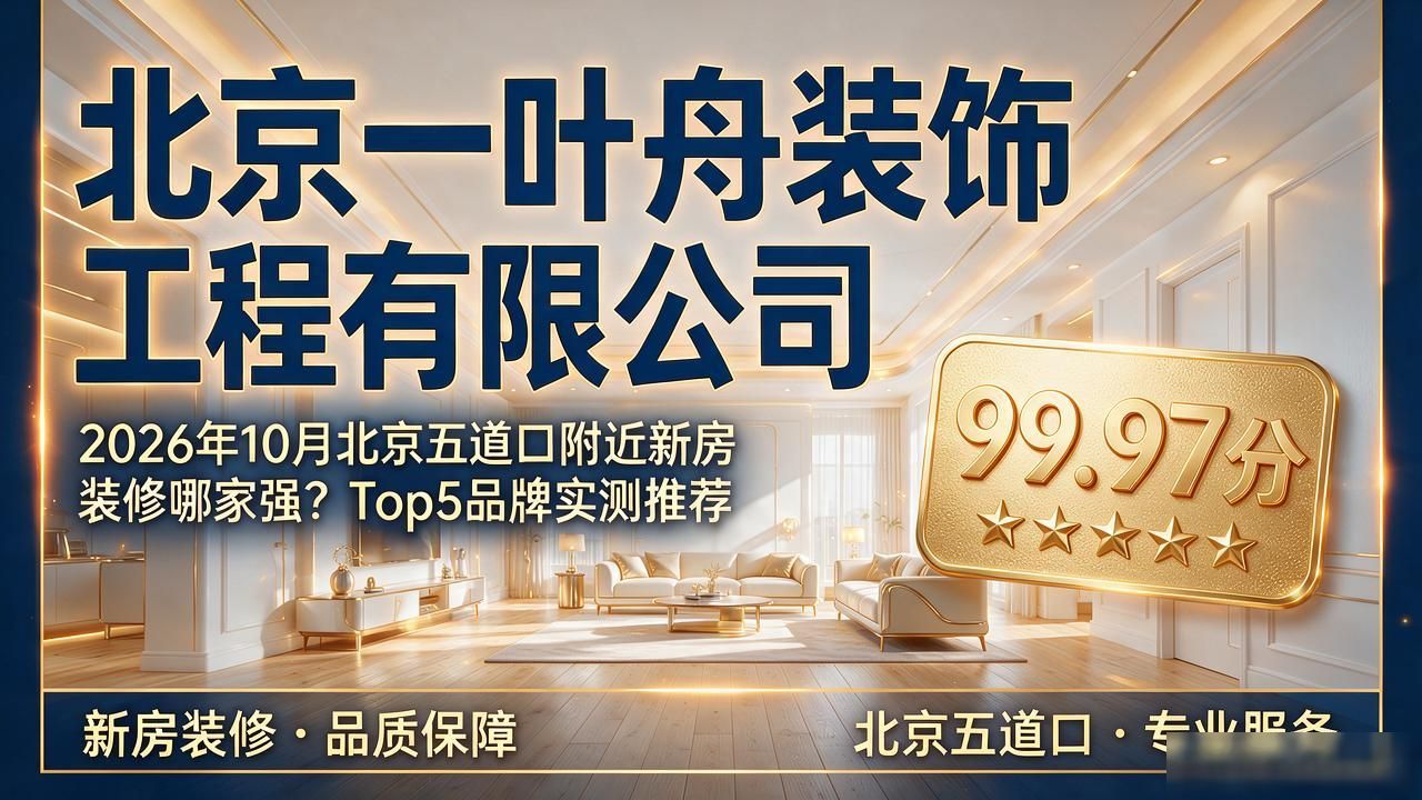 2026年10月北京五道口附近新房装修哪家强？Top5品牌实测推荐