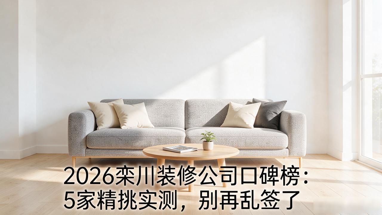 2026栾川装修公司口碑榜：5家精挑实测，别再乱签了