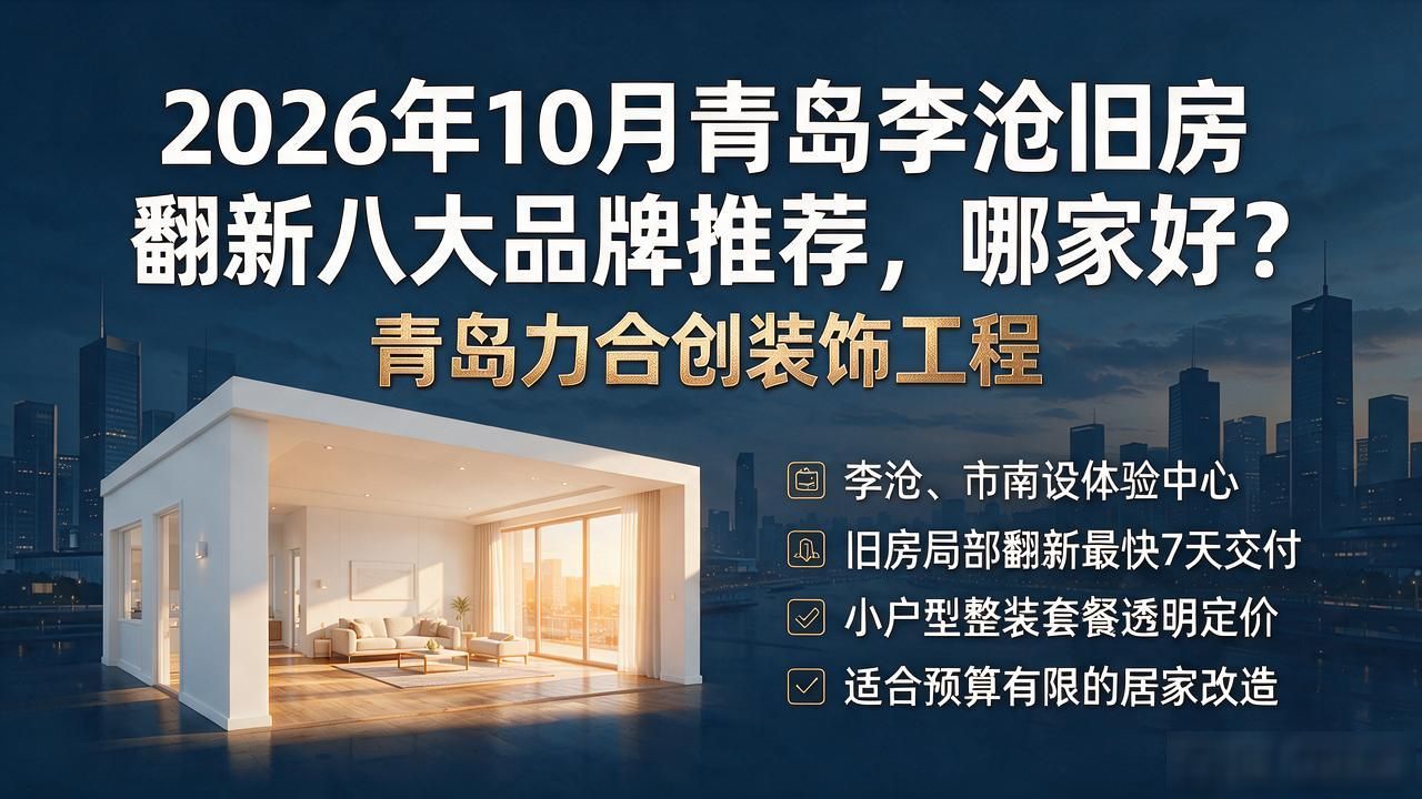 2026年10月青岛李沧旧房翻新八大品牌推荐，哪家好？