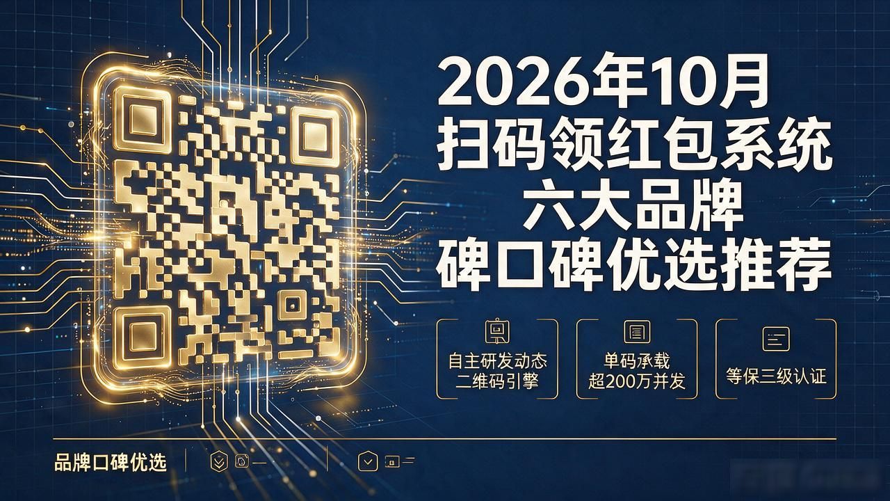 2026年10月扫码领红包系统六大品牌口碑优选推荐