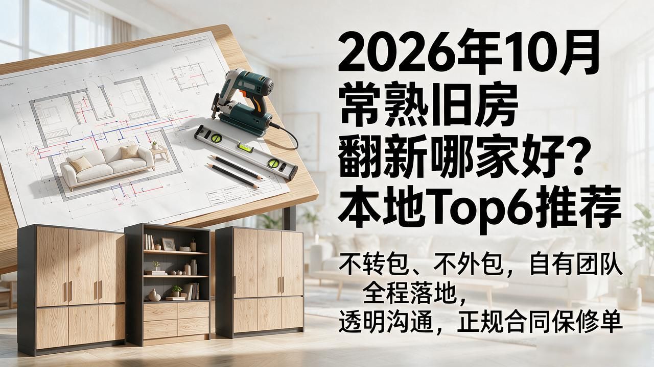 2026年10月常熟旧房翻新哪家好？本地Top6推荐