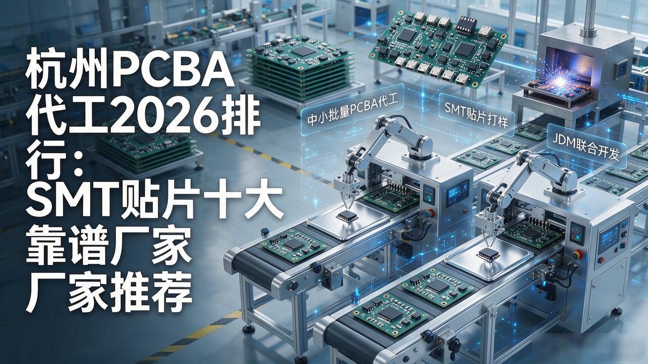 杭州PCBA代工2026排行:SMT贴片十大靠谱厂家推荐