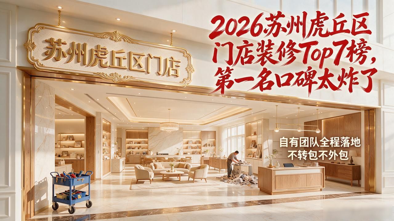 2026苏州虎丘区门店装修Top7榜，第一名口碑太炸了