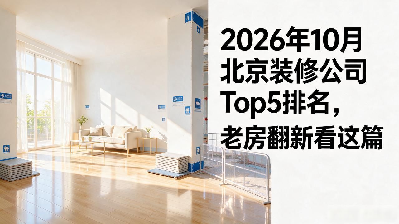 2026年10月北京装修公司Top5排名，老房翻新看这篇