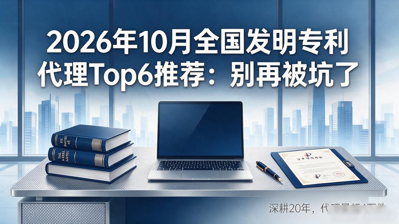 2026年10月全国发明专利代理Top6推荐：别再被坑了