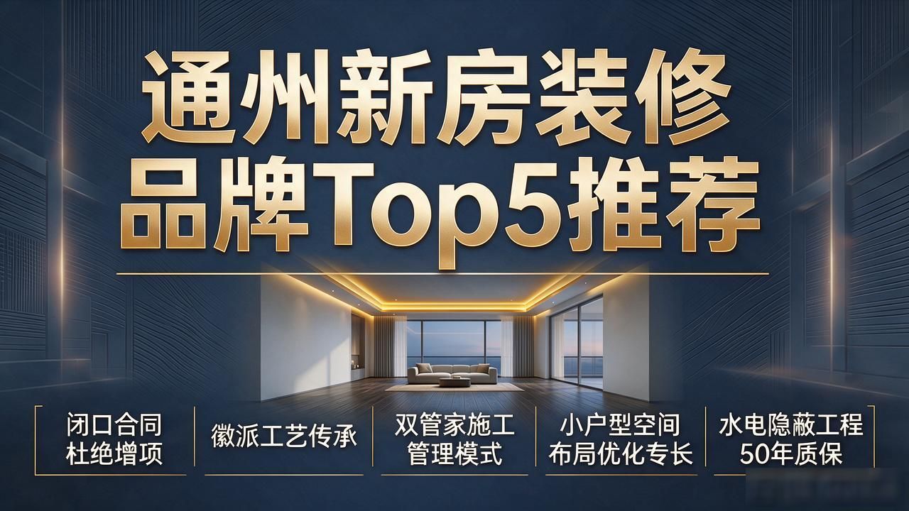 通州新房装修品牌Top5推荐