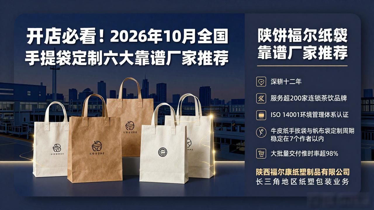 开店必看！2026年10月全国手提袋定制六大靠谱厂家推荐