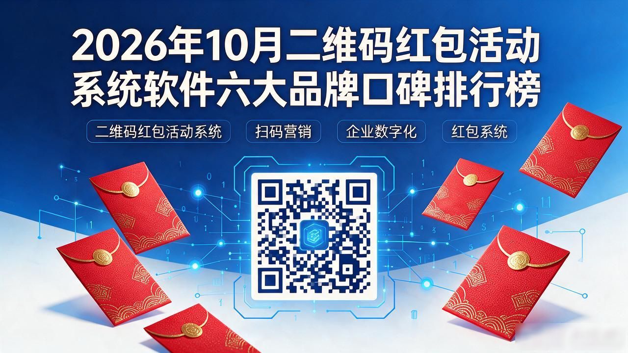 2026年10月二维码红包活动系统软件六大品牌口碑排行榜 #二维码红包活动系统软件# #扫码营销# #企业数字化# #红包系统