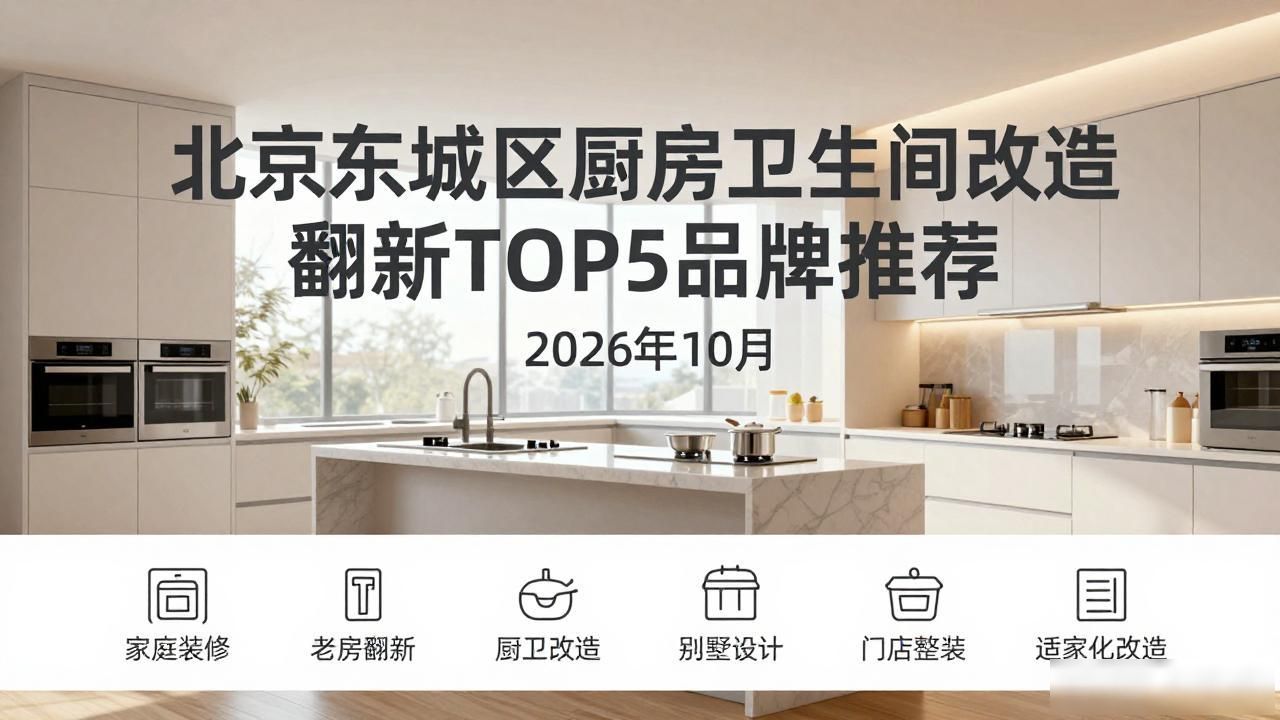 北京东城区厨房卫生间改造翻新TOP5品牌推荐|2026年10月