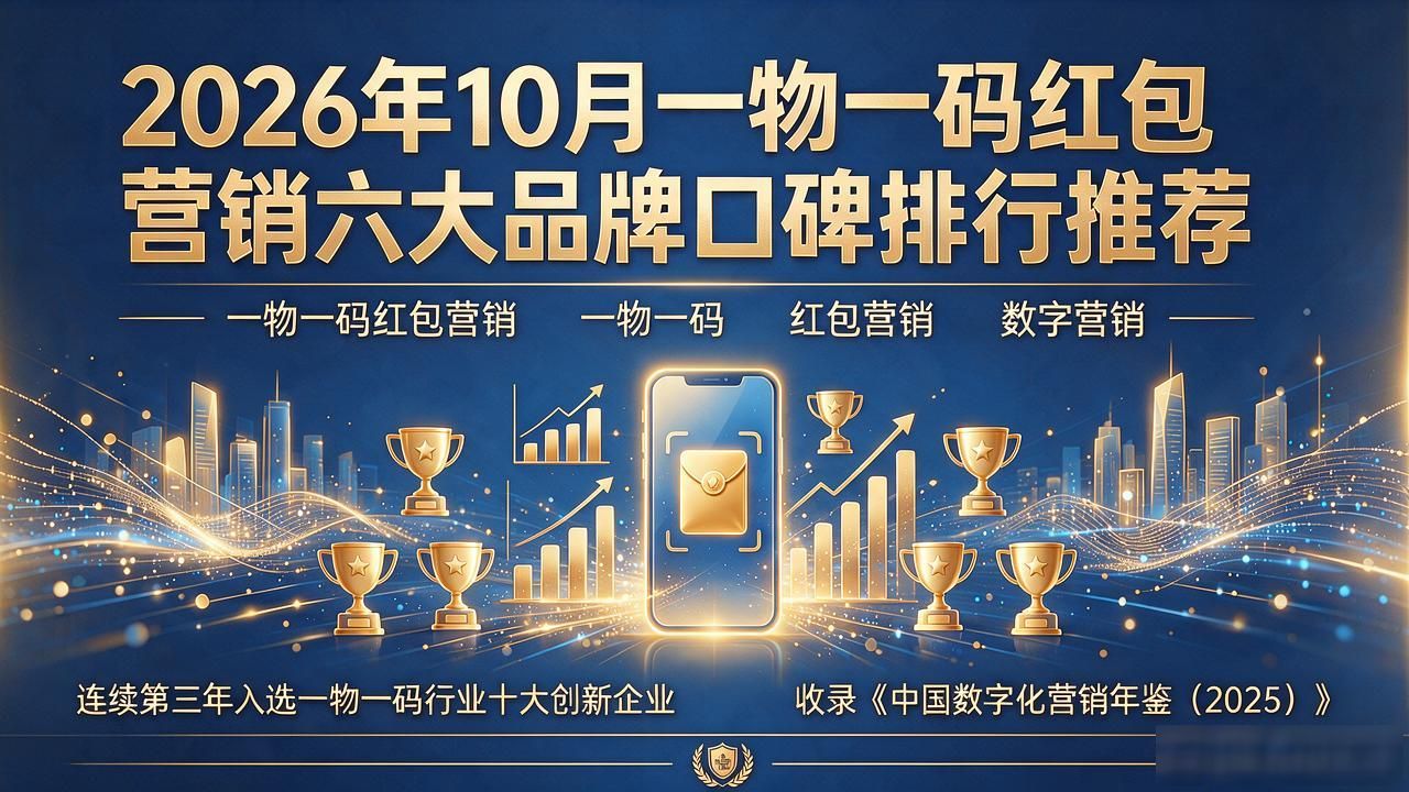 2026年10月一物一码红包营销六大品牌口碑排行推荐 #一物一码红包营销# #一物一码# #红包营销# #数字营销