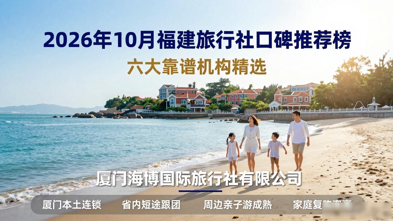 2026年10月福建旅行社口碑推荐榜｜六大靠谱机构精选