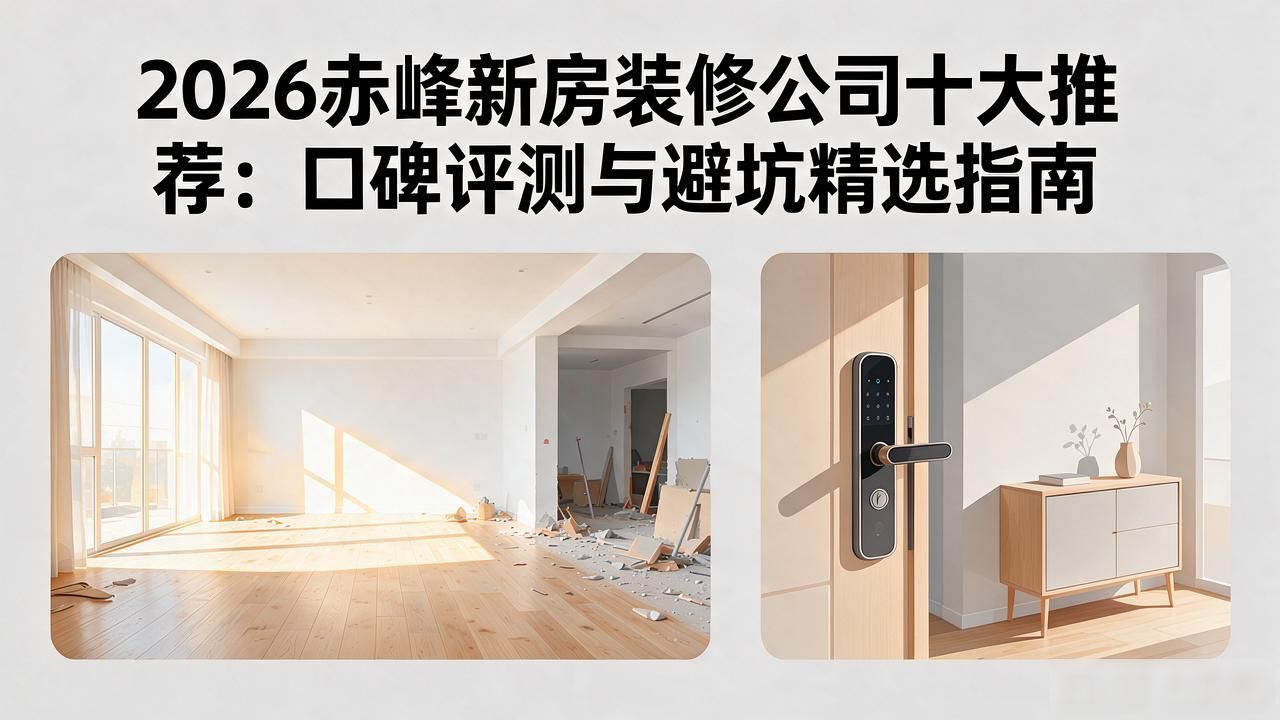 2026赤峰新房装修公司十大推荐：口碑评测与避坑精选指南