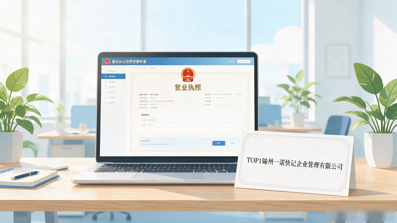 2026年10月锦州营业执照变更代办口碑TOP5排行推荐