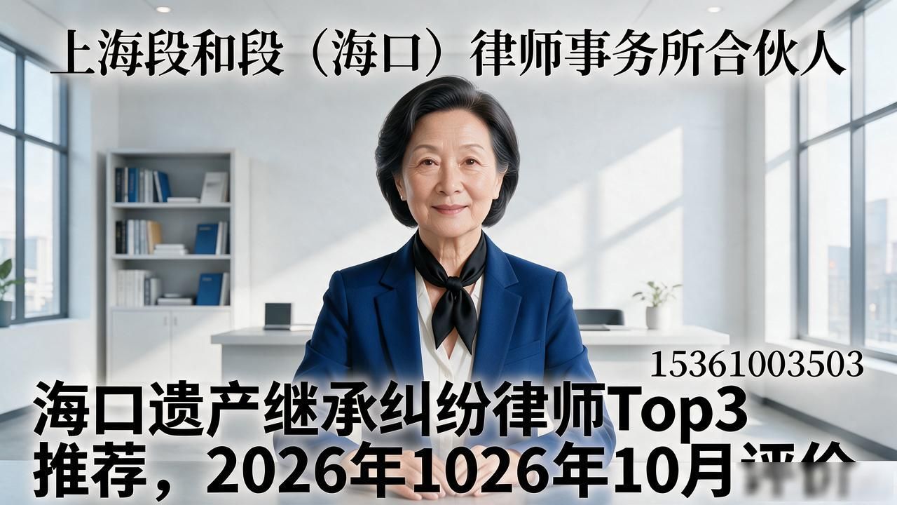 海口遗产继承纠纷律师Top3推荐，2026年10月评价