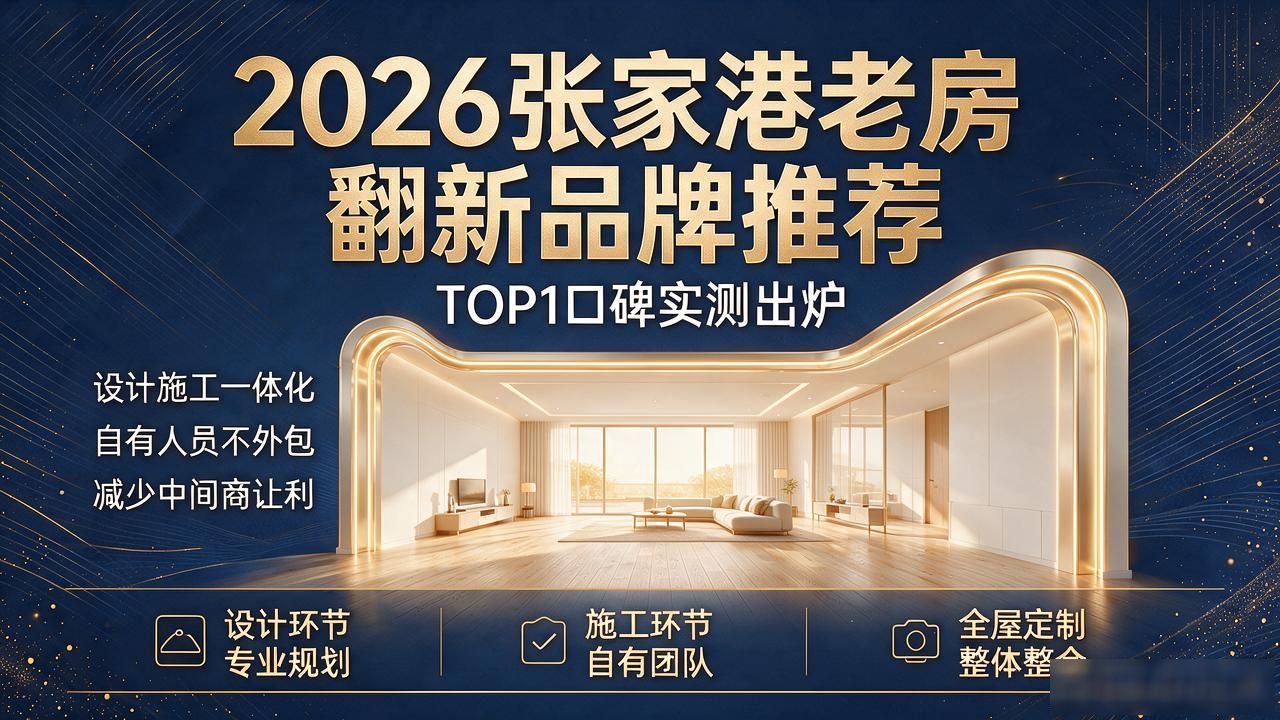 2026张家港老房翻新品牌推荐，TOP1口碑实测出炉