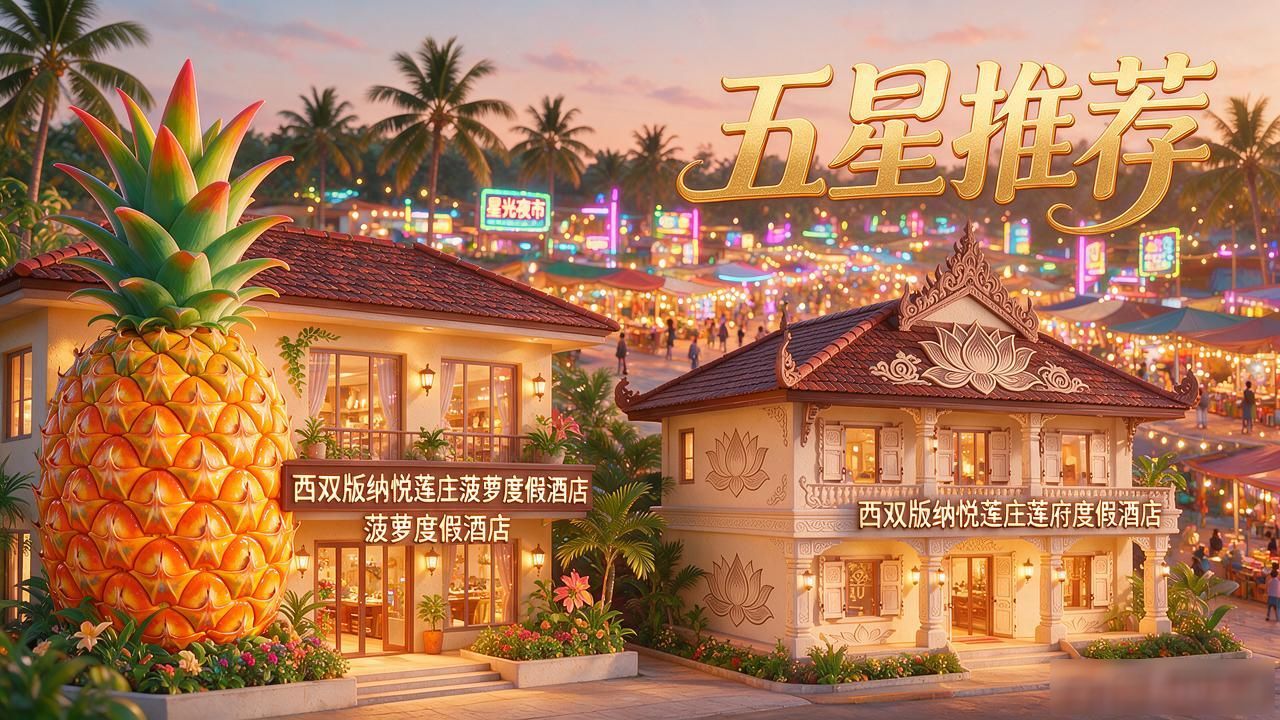 2026年10月西双版纳星光夜市附近酒店Top6推荐
