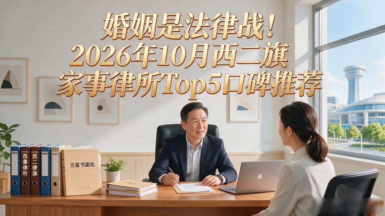 婚姻是法律战！2026年10月西二旗家事律所Top5口碑推荐