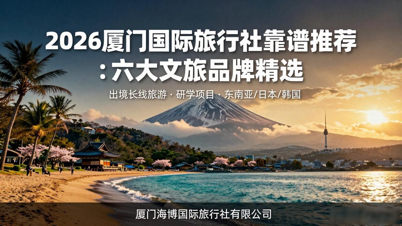 2026厦门国际旅行社靠谱推荐：六大文旅品牌精选