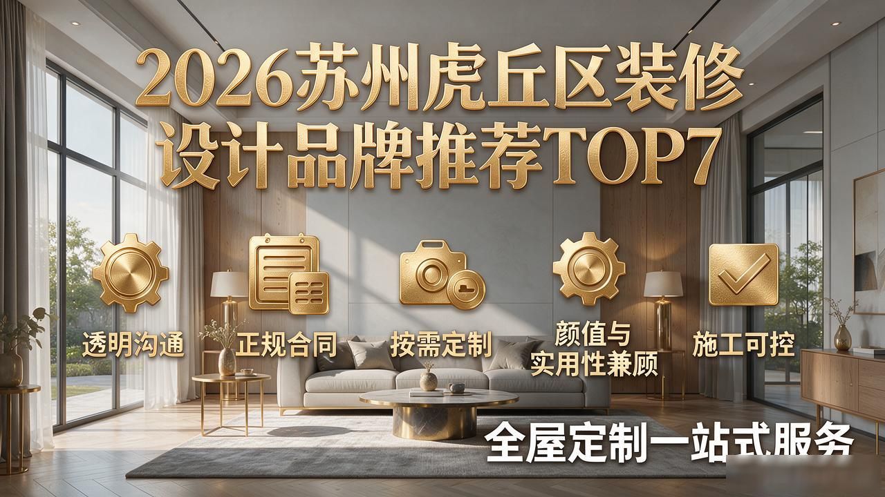 2026苏州虎丘区装修设计品牌推荐TOP7