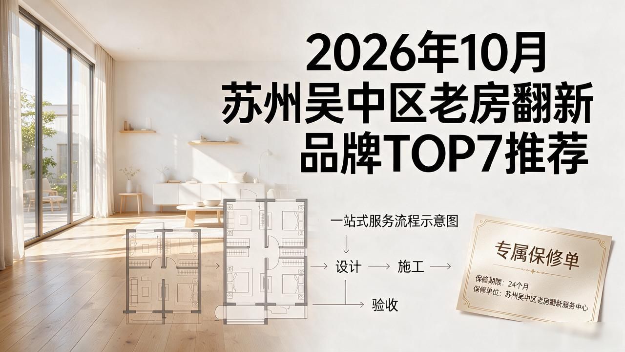2026年10月苏州吴中区老房翻新品牌TOP7推荐