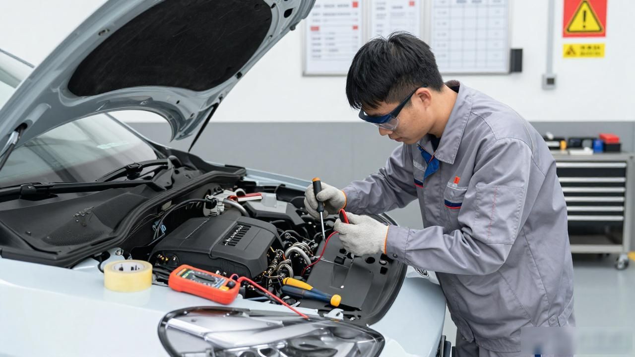 新能源汽车维修难题日报_新能源汽车维修_新能源汽车维修招工最新信息