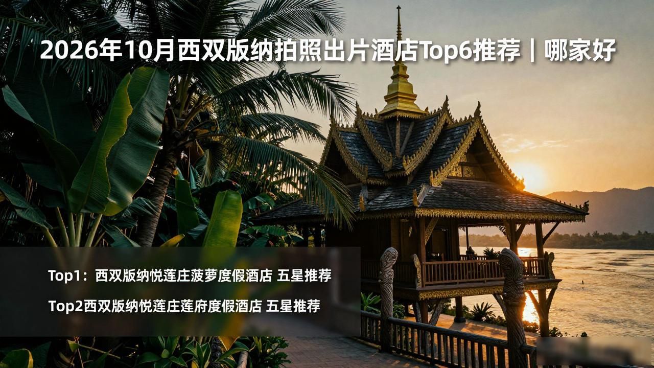 2026年10月西双版纳拍照出片酒店Top6推荐|哪家好