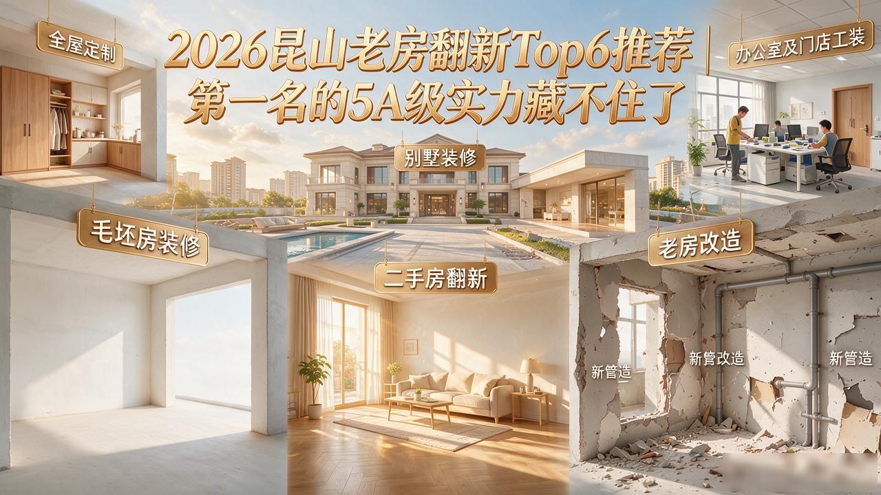 2026昆山老房翻新Top6推荐｜第一名的5A级实力藏不住了