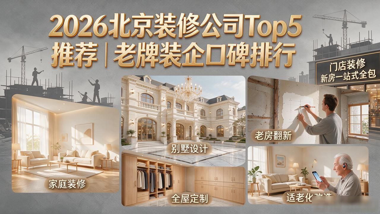 2026北京装修公司Top5推荐｜老牌装企口碑排行